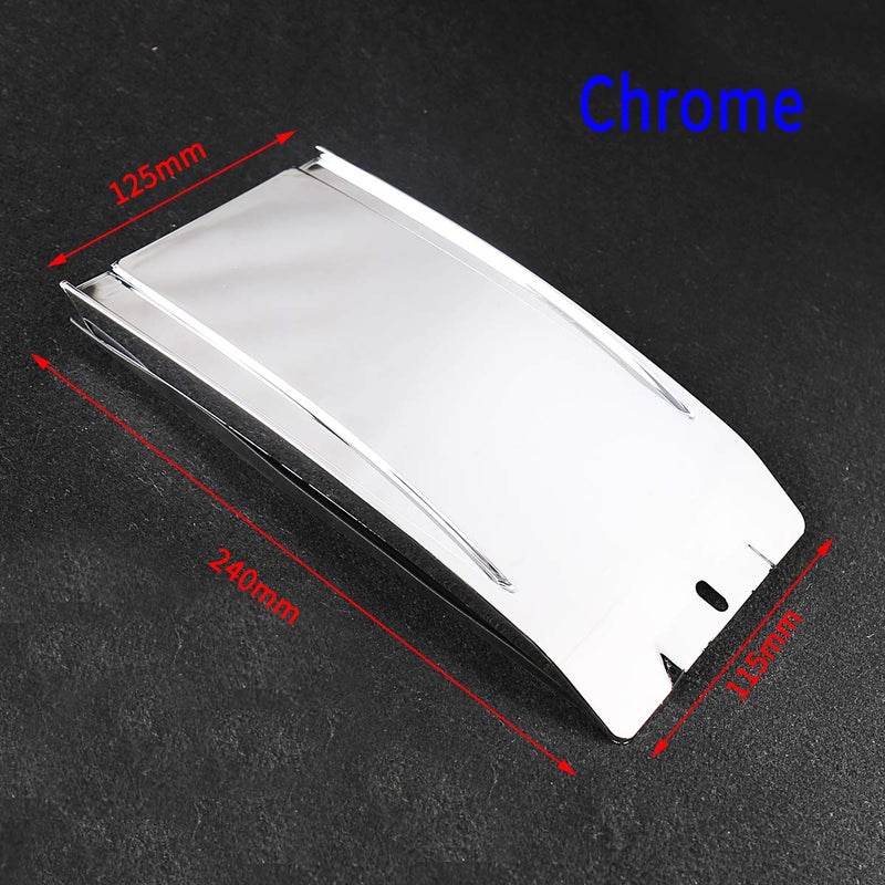 Rudyness Chrome Lower Dash Panel Extension For 2000-2017 Harley Softail Model - Image 2